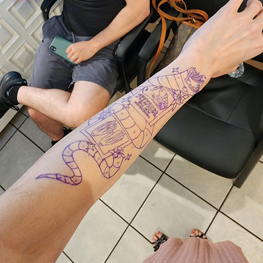 Explore letting go tattoo ideas, creative tattoo ideas in Crystal River, available at Radiant Custom Tattoo & Body Piercing