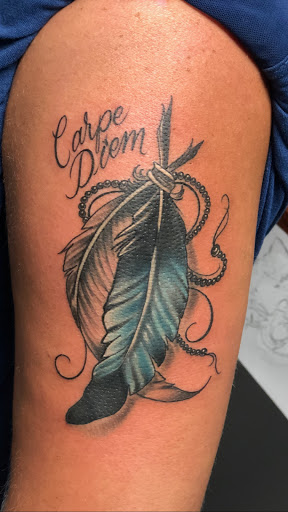 Explore ravenhood tattoo ideas, creative tattoo ideas in Myrtle Beach, available at Elite Ink Tattoos of Myrtle Beach