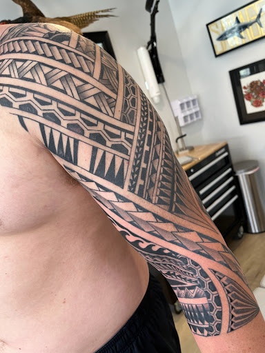 Explore open heart surgery tattoo ideas, creative tattoo ideas in Castle Rock, available at Studio 38 Tattoo and Gallery