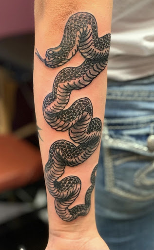 Explore elbow tattoo ideas male, creative tattoo ideas in Toledo, available at Steel Addictions