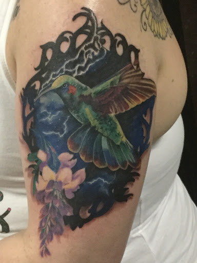 Explore construction tattoo ideas, creative tattoo ideas in Savannah, available at Tatlyfe Studios