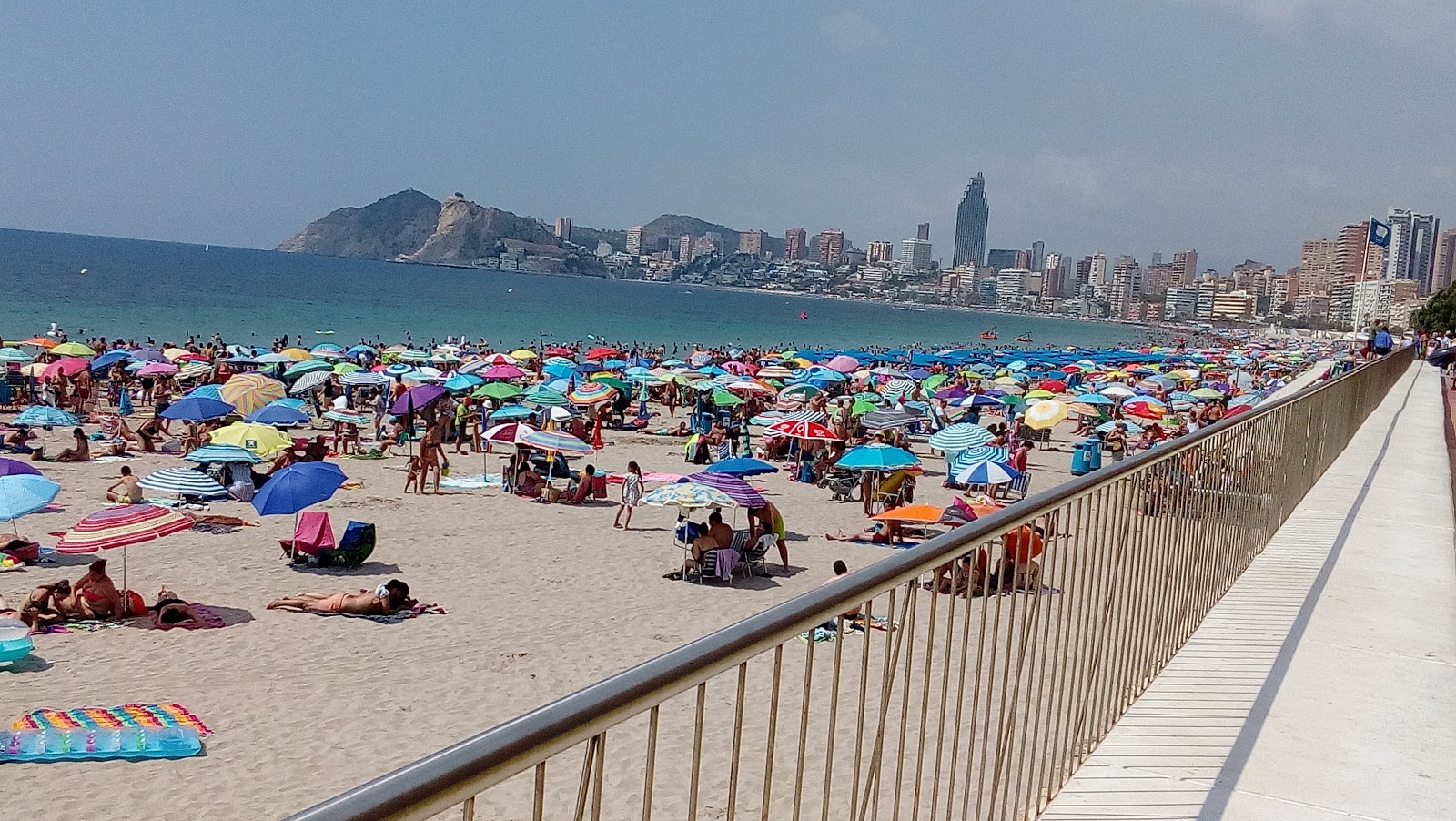 Fotografija Playa de Poniente udobje območja