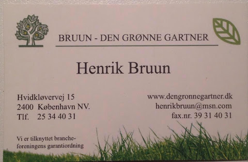 Bruun-Den Grønne Gartner