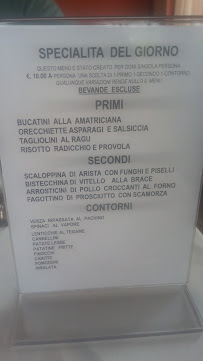 Arcimboldi Ristorante Pizzeria Take Away à Ceprano menu