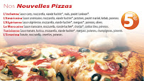 Pizzeria Bagnolet & Les Lilas | PIZZA FIVE à Bagnolet menu
