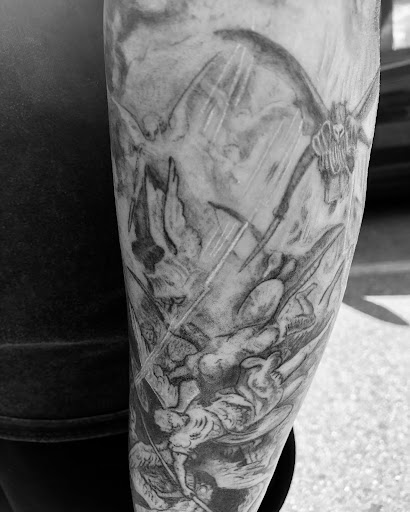 Explore cool finger tattoo ideas, creative tattoo ideas in Athens, available at As Without So Within Tattoo