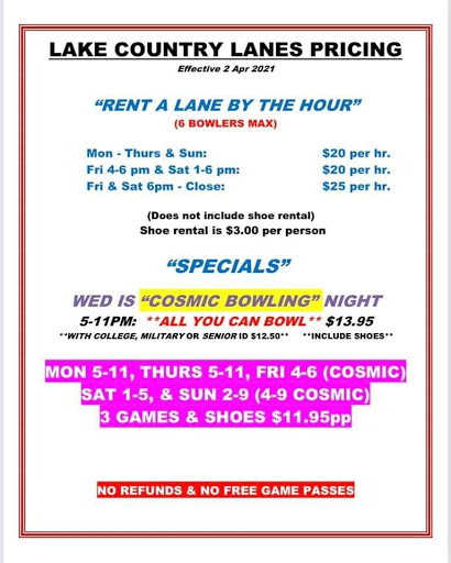 Bowling Alley «Lake Country Lanes», reviews and photos, 184 Roberson Mill Rd, Milledgeville, GA 31061, USA