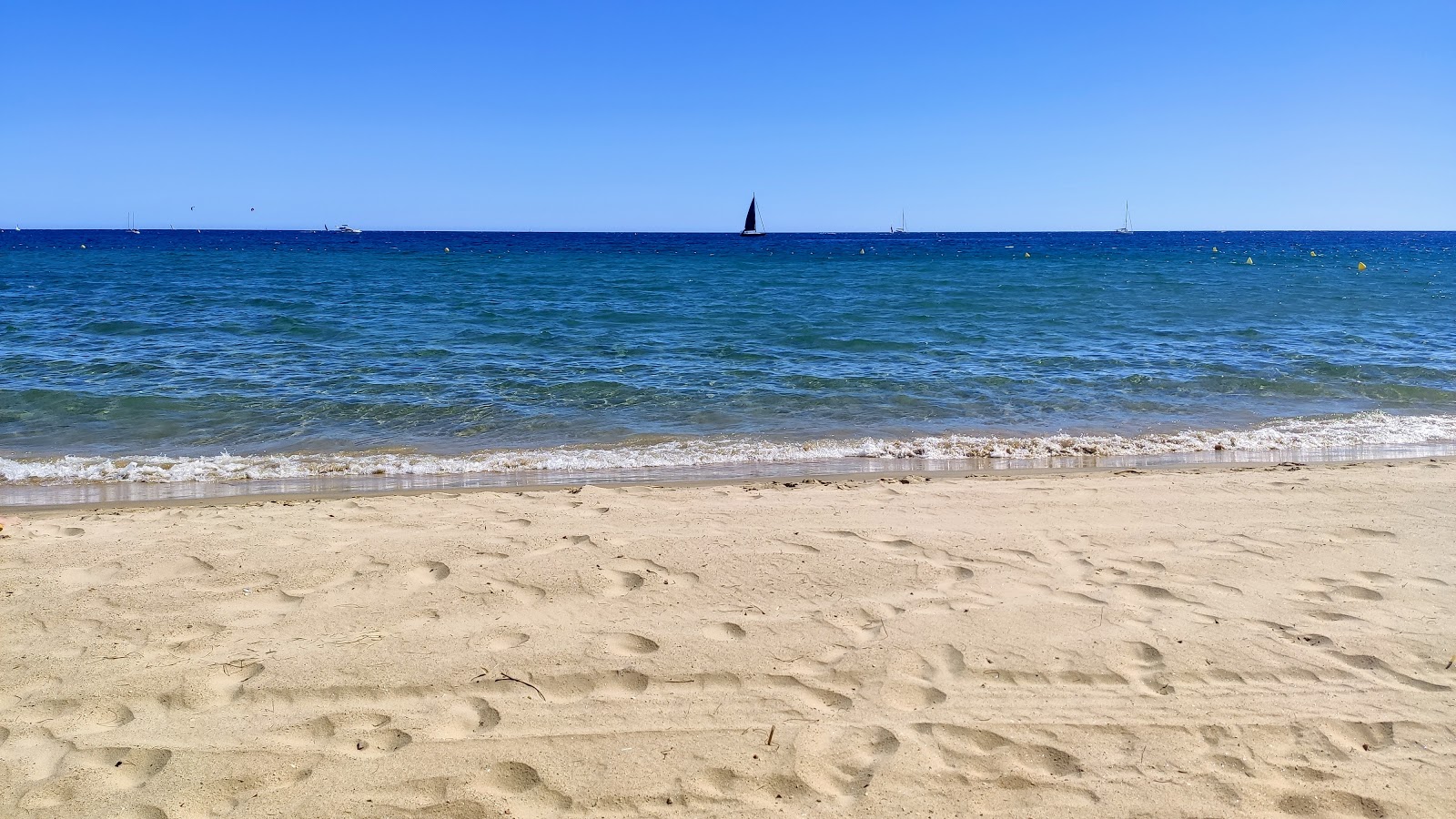 Foto di Plage de Cavalaire-sur-Mer con molto pulita livello di pulizia
