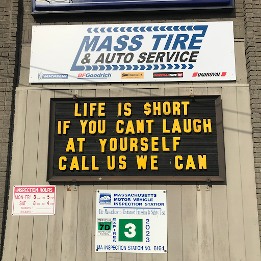 Auto Repair Shop «Mass Tire & Auto Service, Inc.», reviews and photos, 76 Pond St, South Weymouth, MA 02190, USA