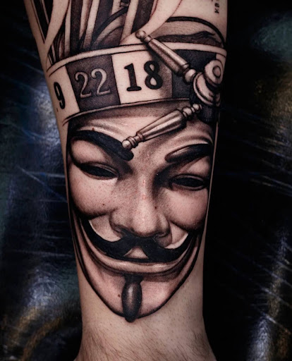 Explore aztec sleeve tattoo ideas for men, creative tattoo ideas in Costa Mesa, available at Cleopatra INK Tattoo & Piercing shop Orange County