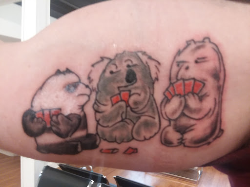 Explore memorial sleeve tattoo ideas, creative tattoo ideas in Statesville, available at Tattoo Factory of Statesville