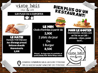 Menu du Restaurant Viste Hèit à Saint-Vincent-de-Tyrosse