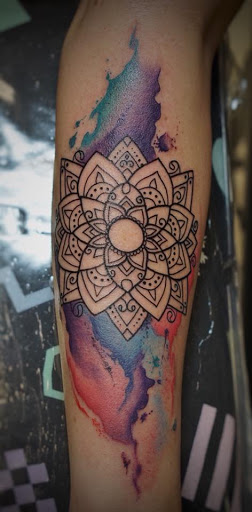 Explore small faith tattoo ideas, creative tattoo ideas in Warrior, available at The Great Wilderness Tattoo
