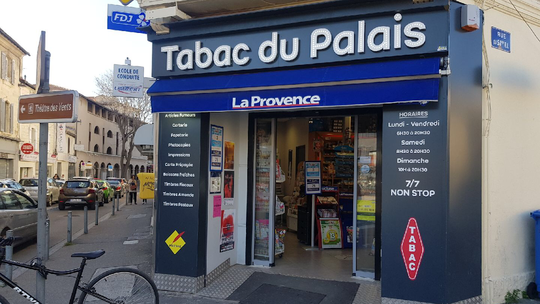 Tabac du Palais à Avignon (Vaucluse 84)