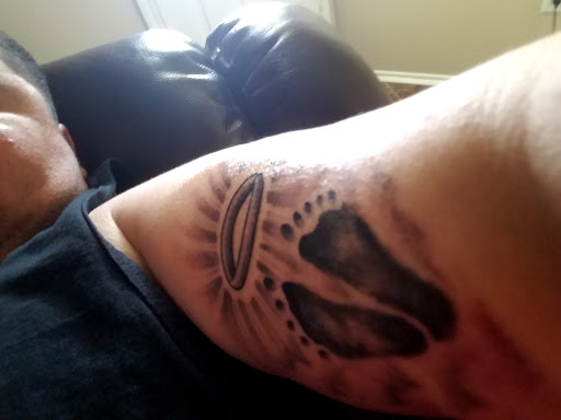 Explore black metal tattoo ideas, creative tattoo ideas in Houston, available at Gerardos Tattoos