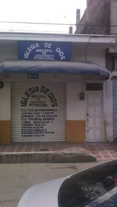 Iglesia de Dios ministerial de Jesucristo Internacional sede Antigua cerrada
