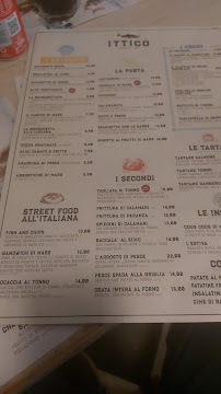 Ittico à Pescara menu