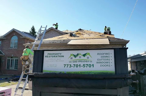 Roofing Contractor «New Edge Improvement Roofing Companies Chicago», reviews and photos, 7151 W Belmont Ave, Chicago, IL 60634, USA