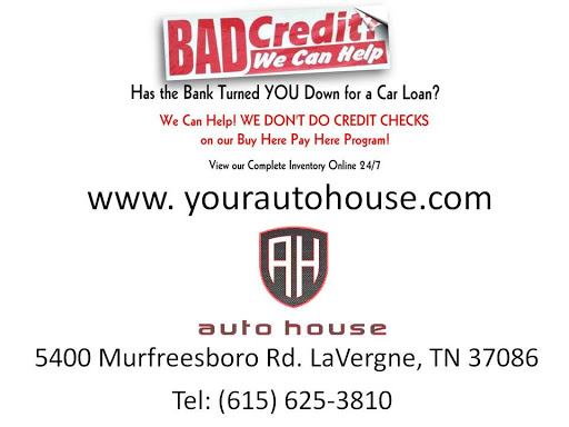 Used Car Dealer «Auto House», reviews and photos, 5400 Murfreesboro Rd, La Vergne, TN 37086, USA