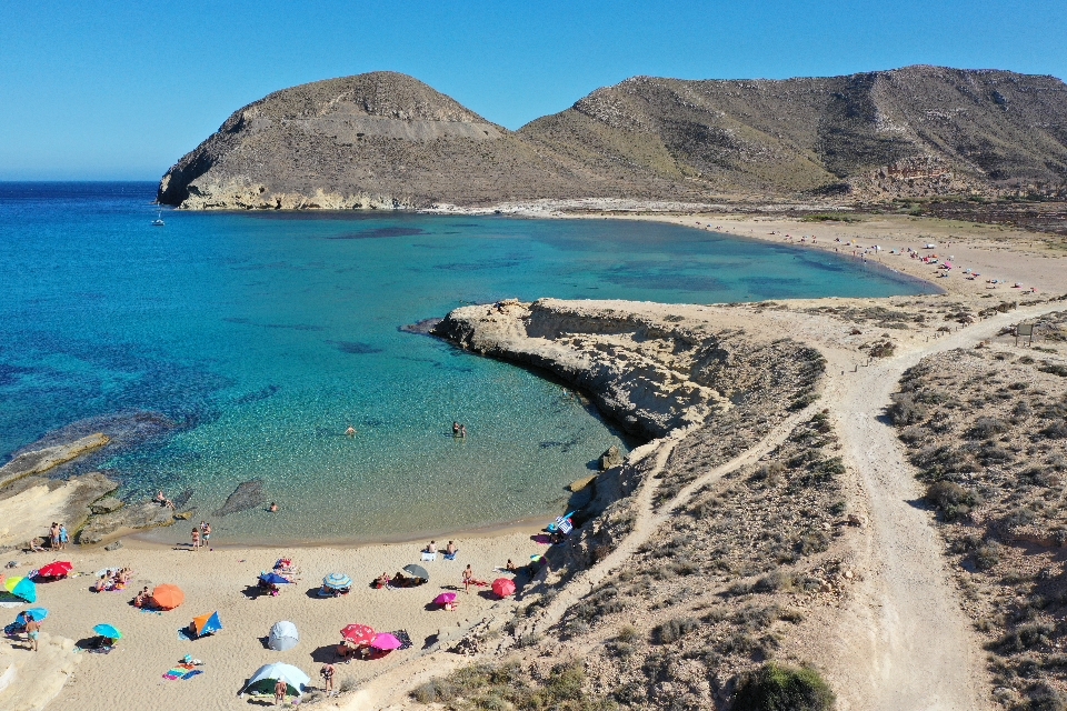 Foto di Spiaggia di Rodalquilar zona selvaggia