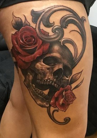 Tattoo Shop «Crossbones Tattoo & Piercings», reviews and photos, 19051 San Carlos Blvd #10, Fort Myers Beach, FL 33931, USA