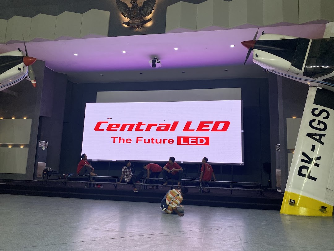 Central LED Videotron & Running Text