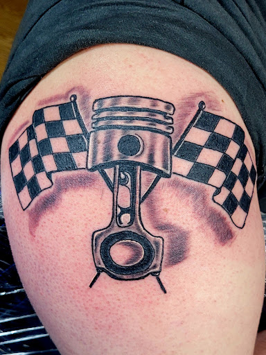 Explore pec tattoo ideas, creative tattoo ideas in Meridian, available at SK-Tattoo1