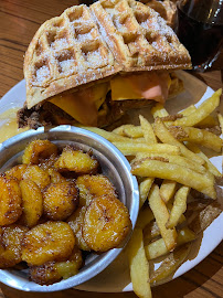 Chicken and Waffles du Restaurant Cornbread Marseille - n°20