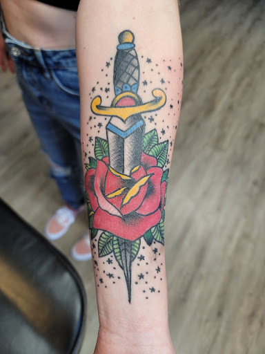 Explore cowboy up tattoo ideas, creative tattoo ideas in Tremonton, available at Ink Syndicate Tattoo Studio