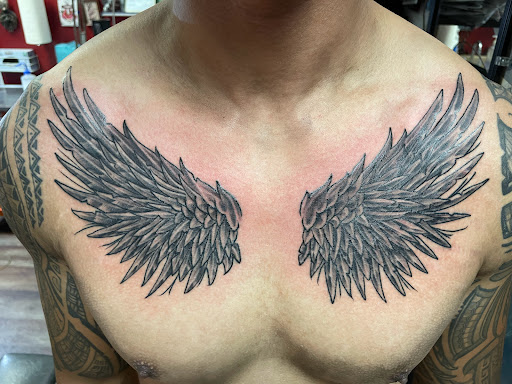 Explore name tattoo ideas on neck, creative tattoo ideas in Beaverton, available at Tattoo 42