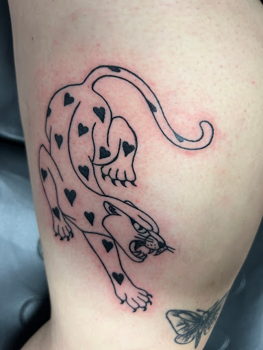 Explore the office tattoo ideas, creative tattoo ideas in Magnolia, available at Lucky Sparrow Tattoo Shop and Piercing