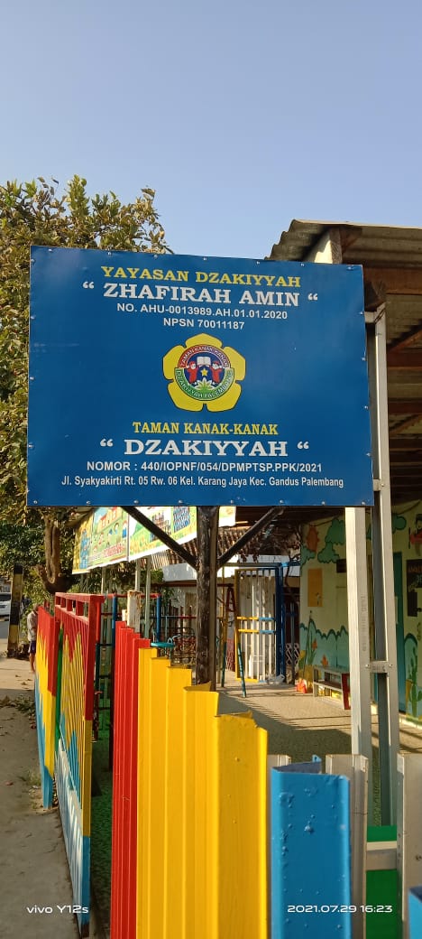 Foto TK  Dzakiyyah, Kota Palembang