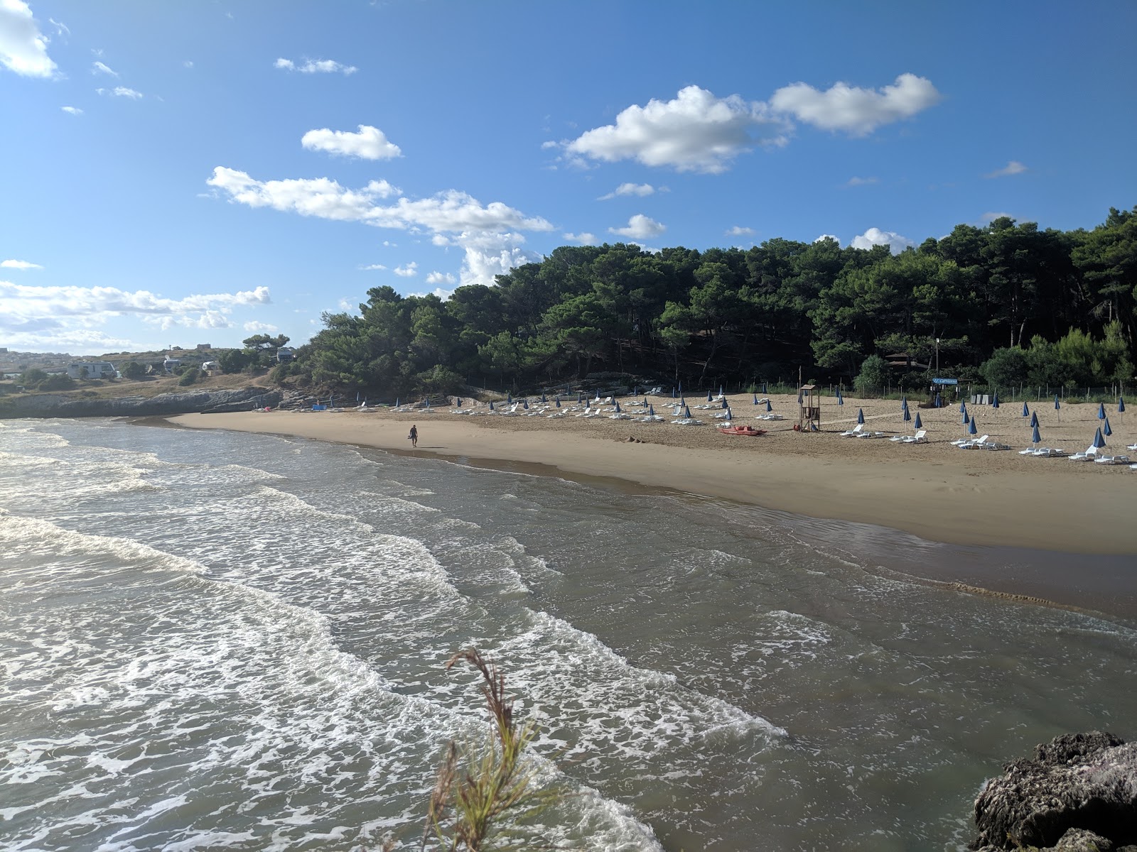 Foto van Spiaggia di Braico met kleine baai