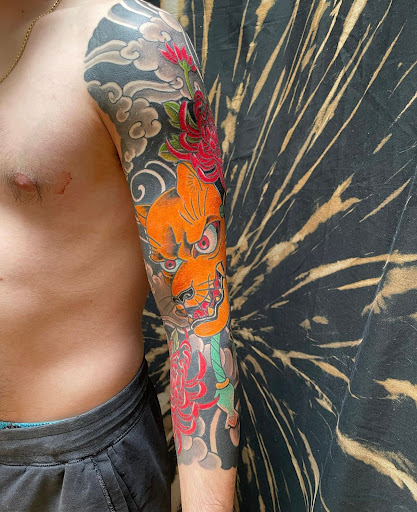 Explore first born son tattoo ideas for dad, creative tattoo ideas in Albany, available at Dead Presidents Lounge