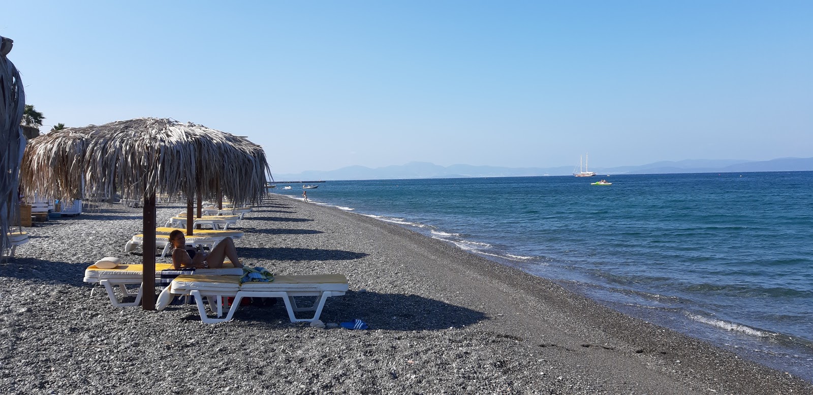Paralia Psalidi'in fotoğrafı otel alanı