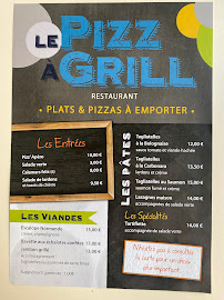 Menu / carte de Le Pizz Á Grill à Saint-Gildas-des-Bois