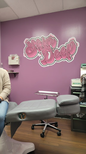 Explore grim reaper sleeve tattoo ideas, creative tattoo ideas in Omaha, available at Skin Deep Tattoo and Body Piercing