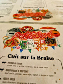 PETIT SUD à Toulon menu