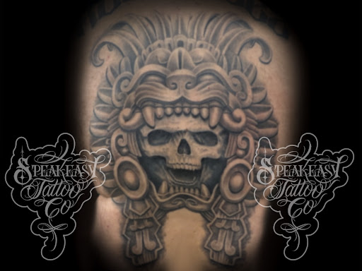 Explore hamsa hand tattoo ideas, creative tattoo ideas in Milwaukee, available at Speakeasy Tattoo Co