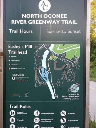 North Oconee River Greenway - Easley Mill Trailhead