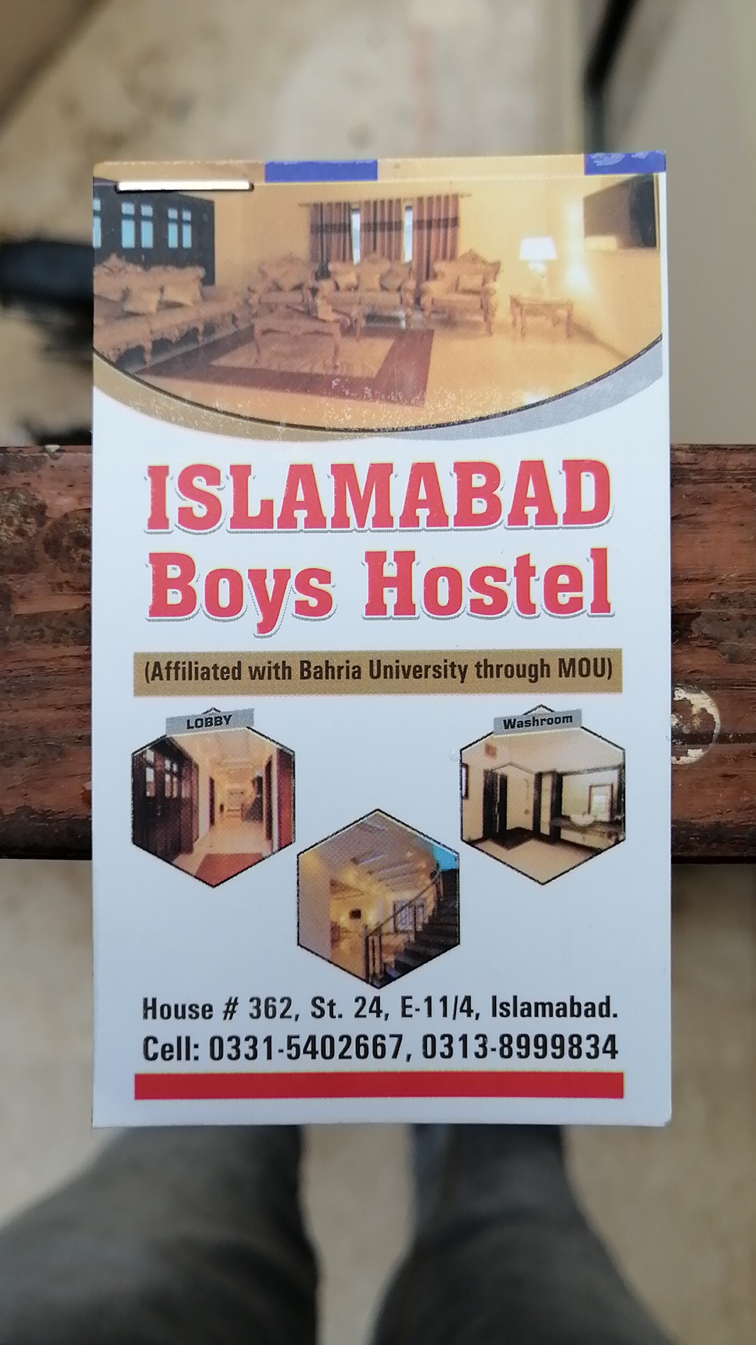 Islamabad boys hostel 2