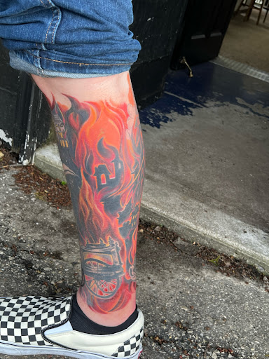 Explore hell tattoo ideas, creative tattoo ideas in Jefferson, available at Slammin Ink Tattoo