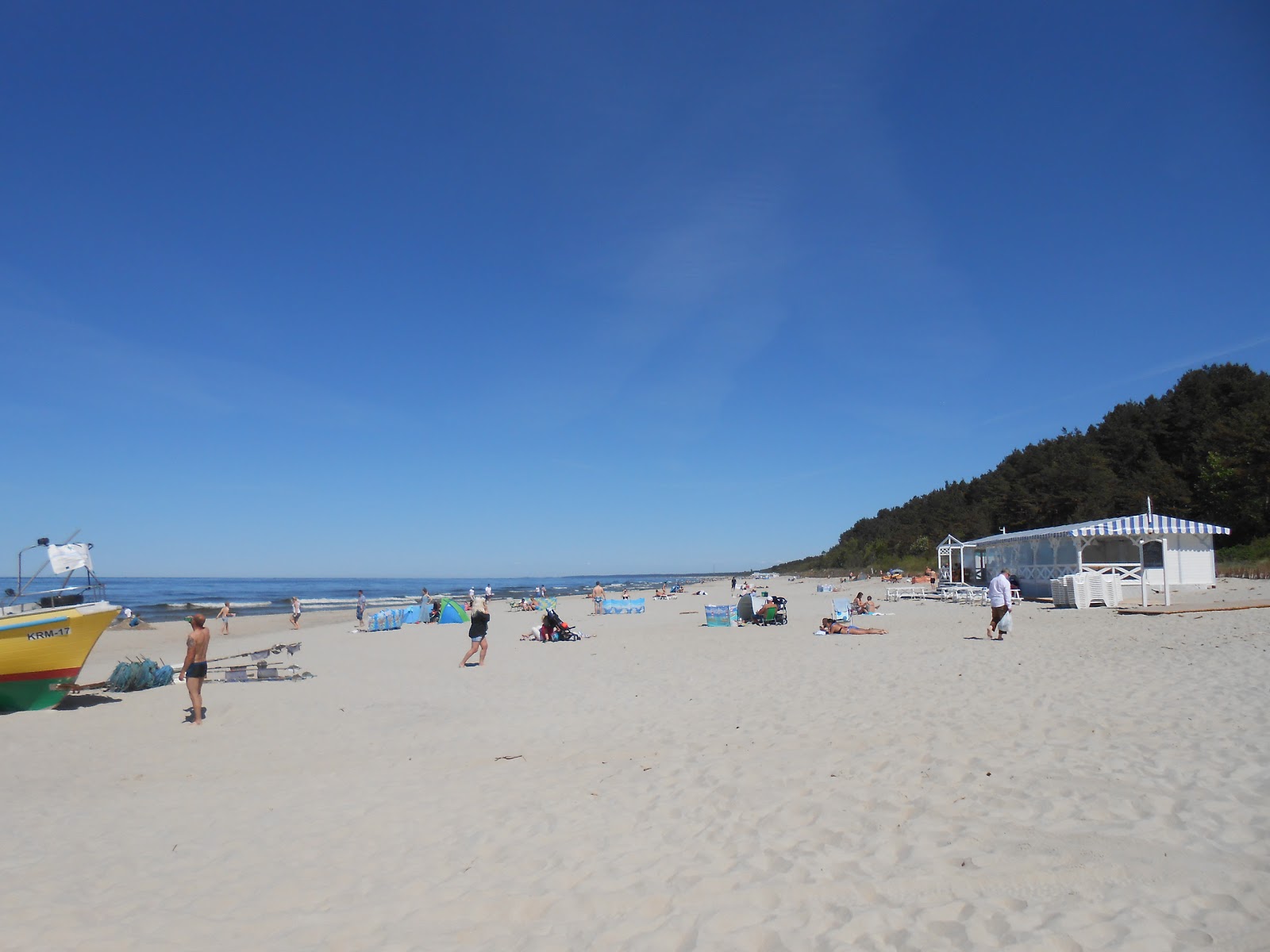 Foto von Beach at the Fishing Port annehmlichkeitenbereich