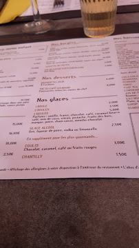Restaurant O'Resto à Quinson (le menu)