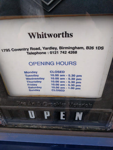 Whitworths Picture Framing