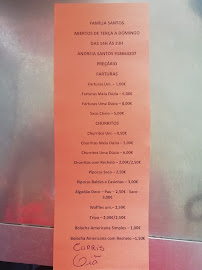 Farturas, tripas Familia Santos à Oiã menu