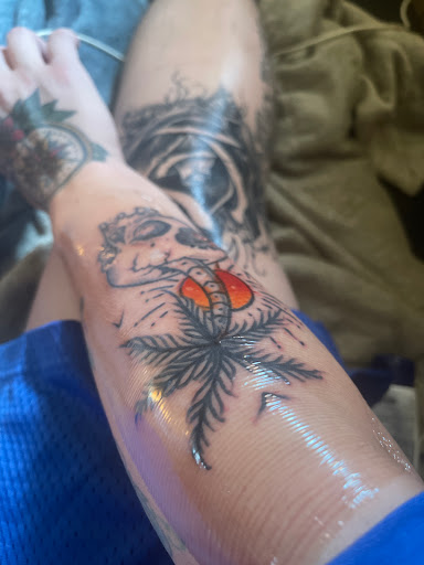 Explore spina bifida tattoo ideas, creative tattoo ideas in Slippery Rock, available at Dinky Dachshund Tattoo Parlor