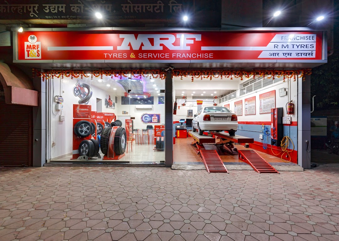 R M Tyres MRF Tyres & Service Franchise Kolhapur