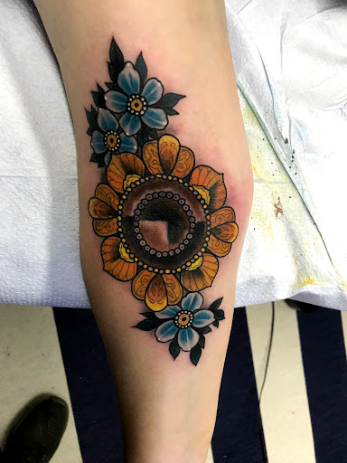 Explore hawk tattoo ideas for females, creative tattoo ideas in New Kensington, available at BLUE HERMIT TATTOO