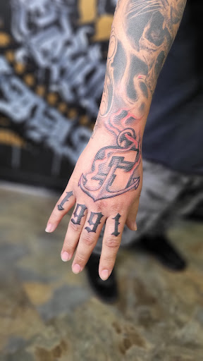 Explore skeleton key tattoo ideas, creative tattoo ideas in Stockton, available at Tatt Me Up Studio